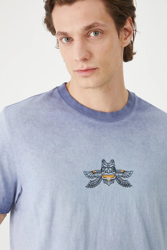 Medicine tricou din bumbac violet RS25.TSMC15