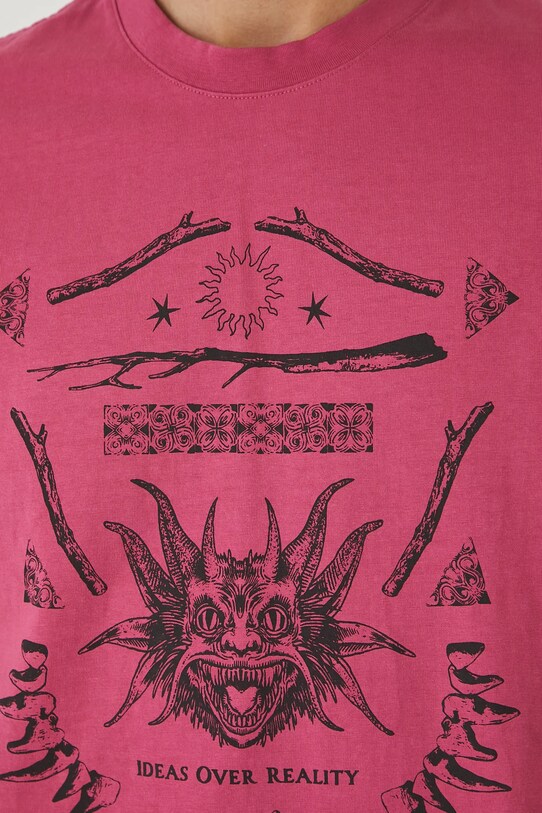 Medicine t-shirt in cotone RS25.TSMC22 rosa