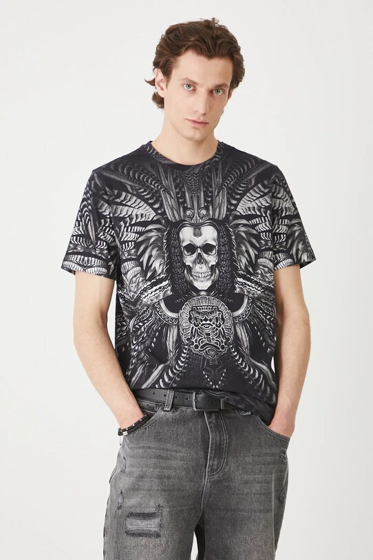 Medicine t-shirt bawełniany RS25.TSMC23 czarny RS25