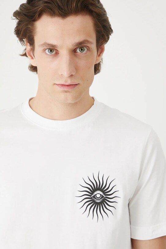 Medicine tricou din bumbac RS25.TSMC54 alb