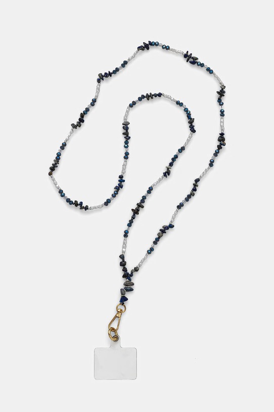 Smycz damska z kamienia naturalnego lapis lazuli multicolor RS26-AKD505