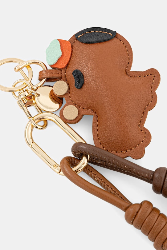 Brelok z motywem kapibary RS26-AKD905 brązowy RS26