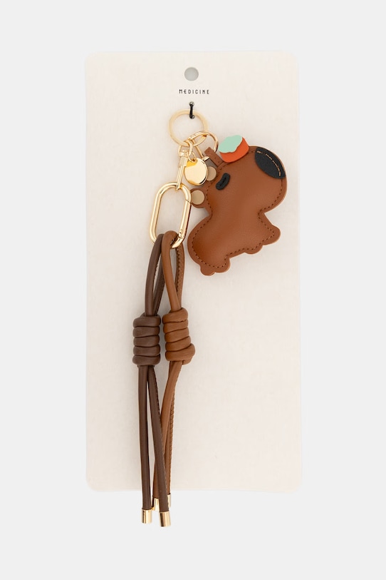 Akcesoria Brelok z motywem kapibary RS26-AKD905 brązowy