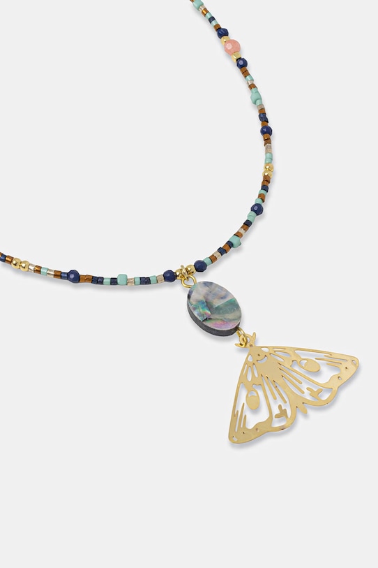 Akcesoria Naszyjnik z zawieszką damski z muszlą RS26-ASD502 multicolor