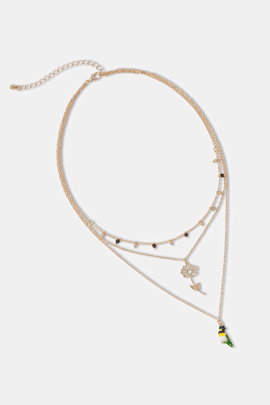 Kiegészítők Medicine női aventurin nyaklánc medállal RS26-ASD504 arany