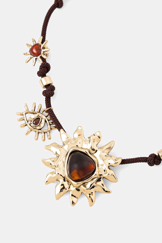 Medicine naszyjnik z zawieszką damski RS26-ASD703 złoty RS26