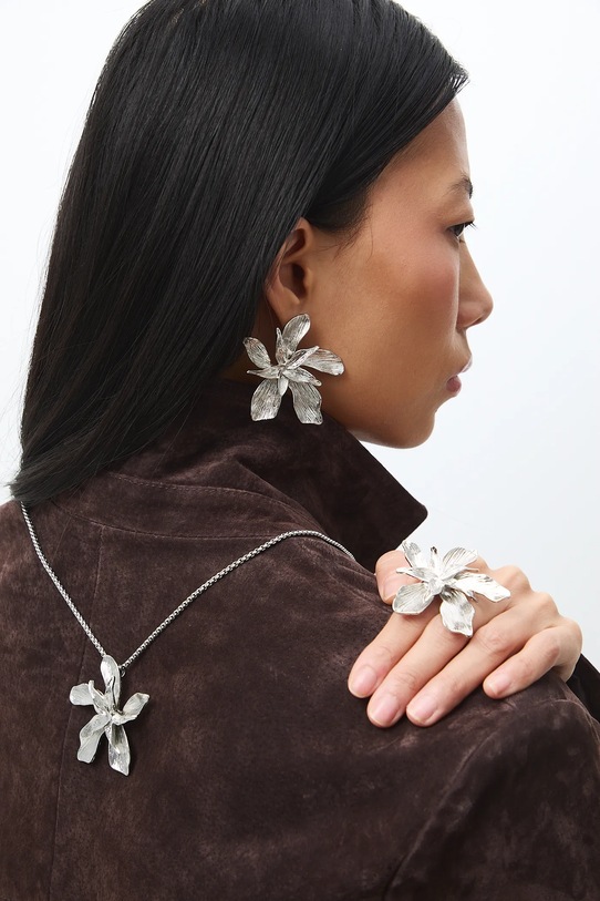 Medicine dámske náušnice strieborná RS26-AUD504