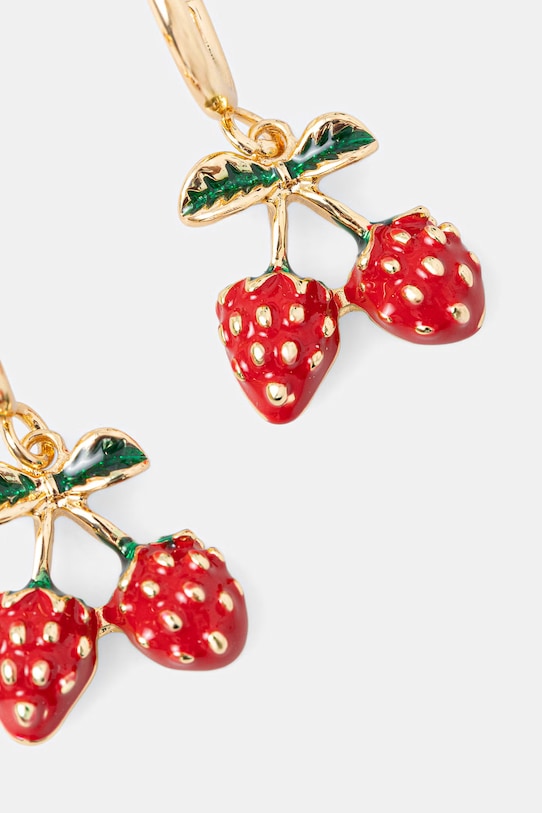 Kolczyki damskie z zawieszkami RS26-AUD902 złoty RS26