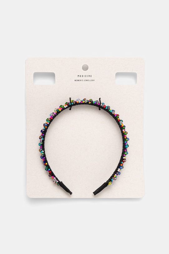 Akcesoria Opaska do włosów damska z koralikami RS26-AWD700 multicolor