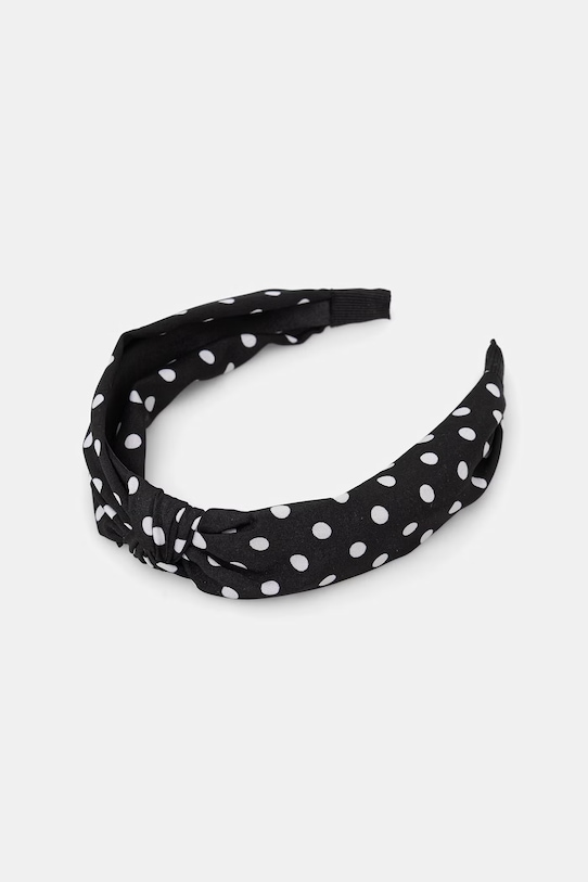 Medicine opaska do włosów damska czarny RS26-AWD703