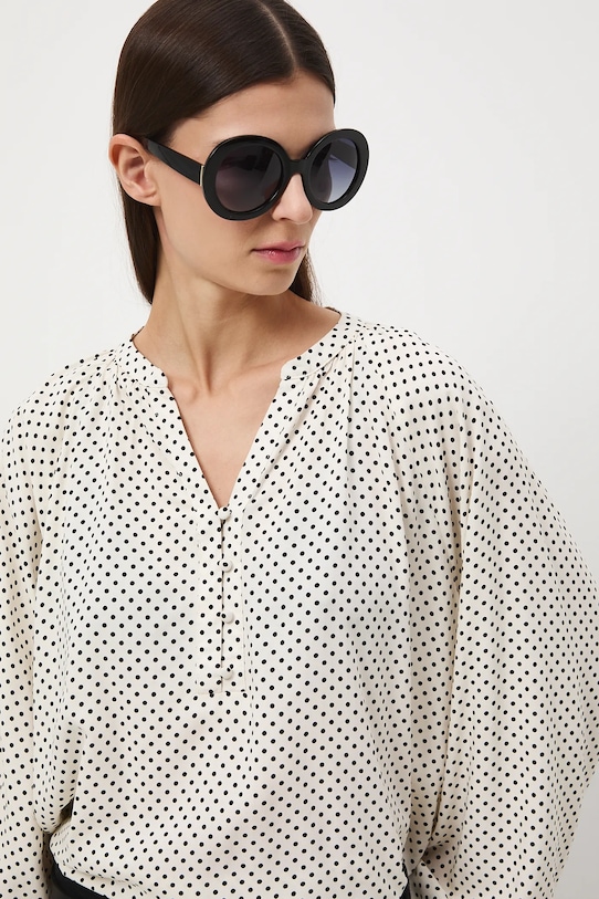 Medicine bluzka regular beżowy RS26-BDD010