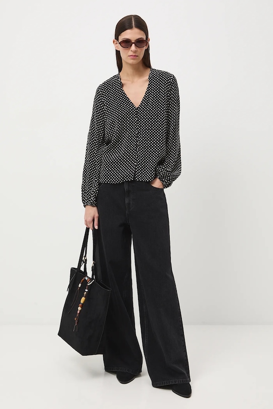 Medicine bluzka regular czarny RS26-BDD011