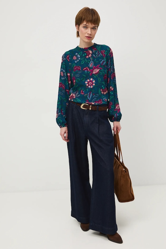 Medicine bluzka RS26-BDD030 turkusowy RS26