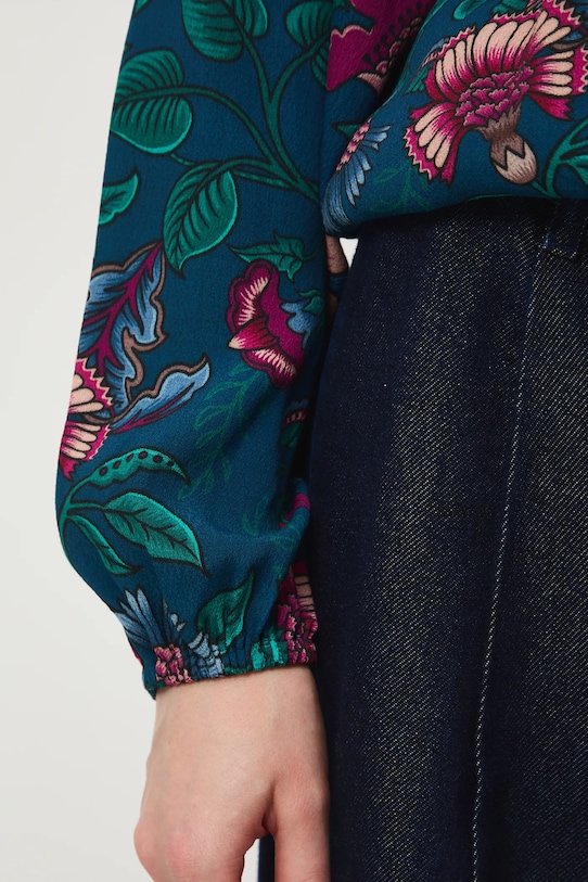 Medicine bluzka RS26-BDD030 turkusowy