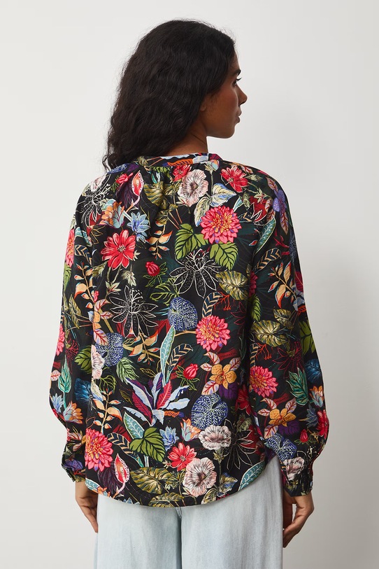 Odzież Medicine bluzka damska z wiskozą RS26-BDD052 czarny