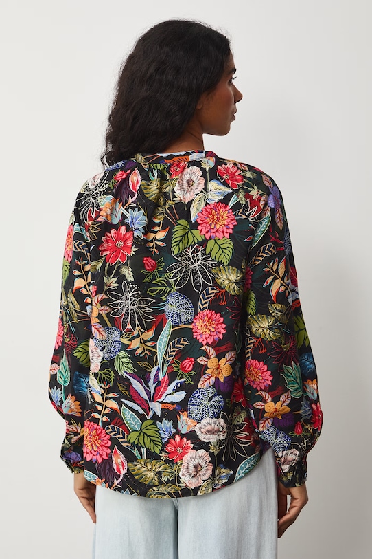 Odzież Medicine bluzka damska z wiskozą RS26-BDD052 czarny