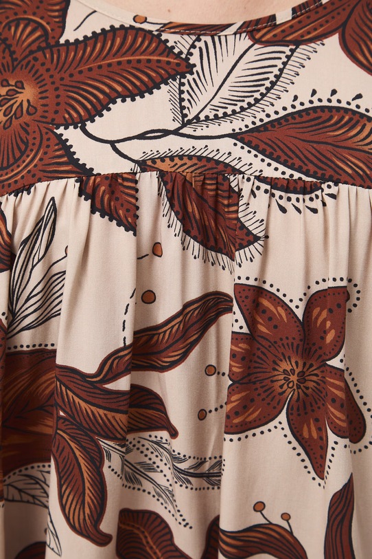 Medicine bluzka damska z wiskozy RS26-BDD070 beżowy