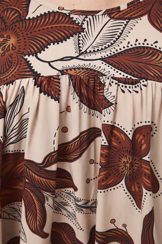 Medicine bluzka damska z wiskozy RS26-BDD070 beżowy