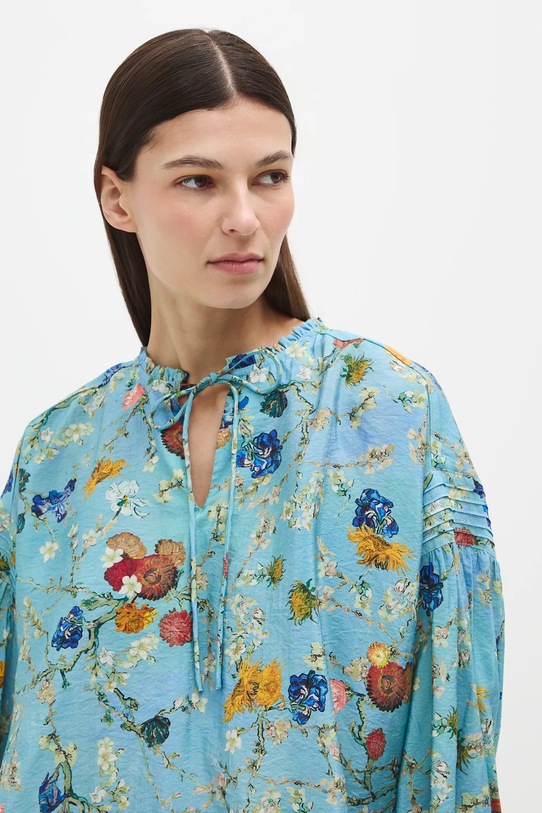 Medicine bluzka RS26-BDD252 turkusowy