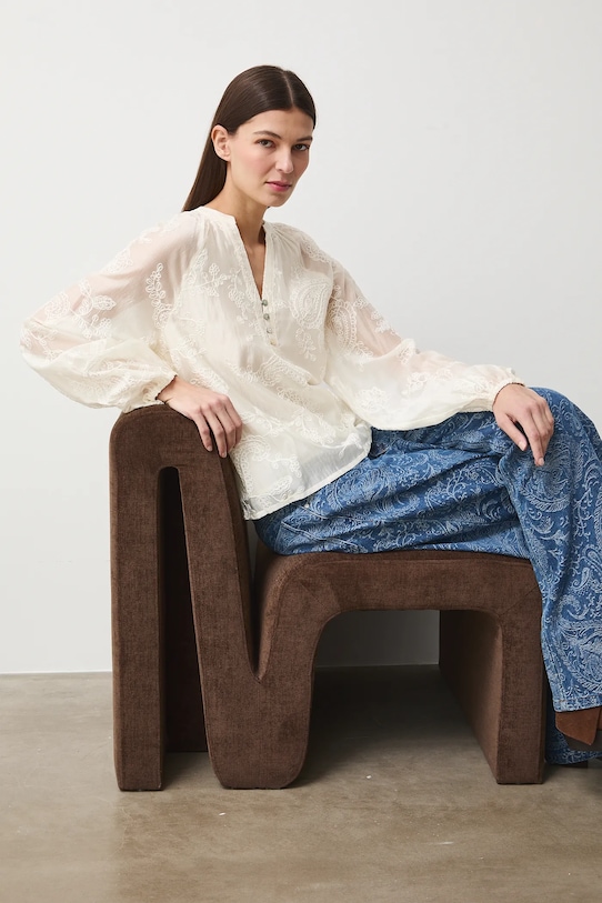 Medicine bluzka casual beżowy RS26-BDD301