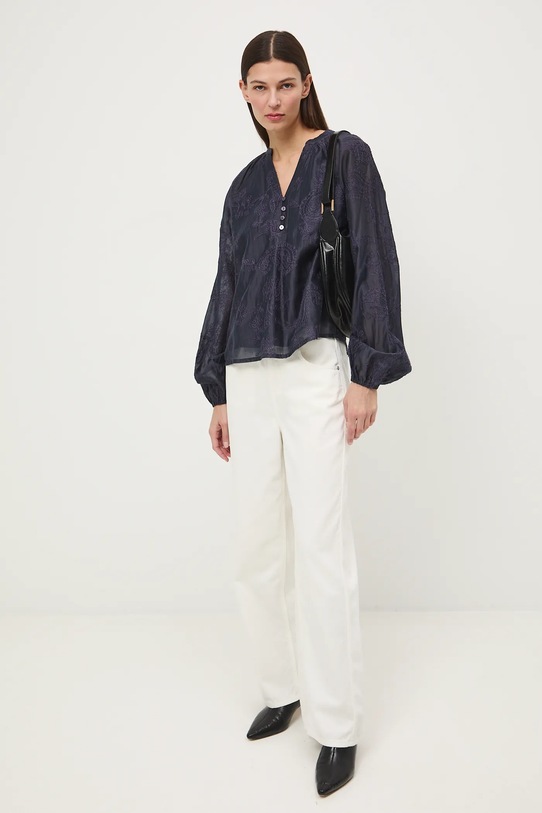 Medicine bluzka RS26-BDD301 granatowy RS26