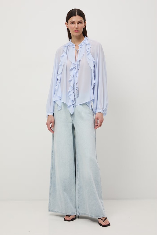 Medicine bluzka damska RS26-BDD501 niebieski RS26