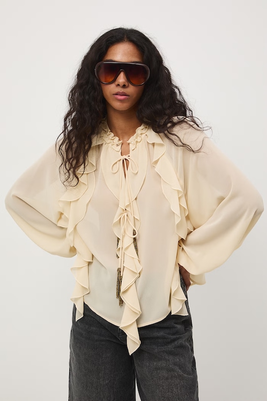 Medicine bluzka damska żółty RS26-BDD501