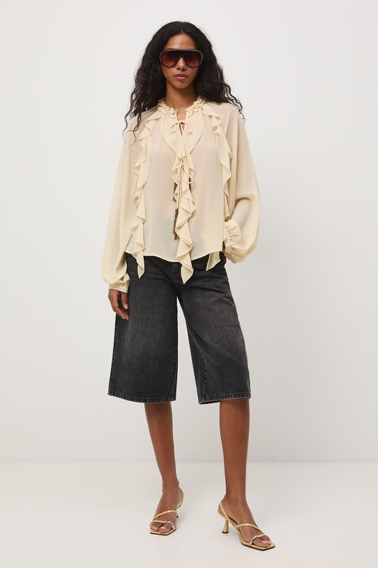 Medicine bluzka damska RS26-BDD501 żółty RS26