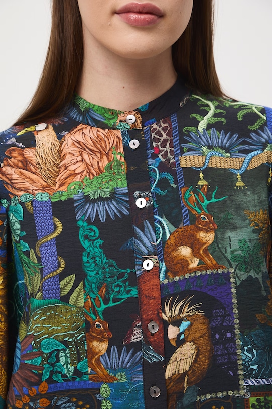 Medicine Bluzka koszulowa damska z wiskozy RS26-BDD651