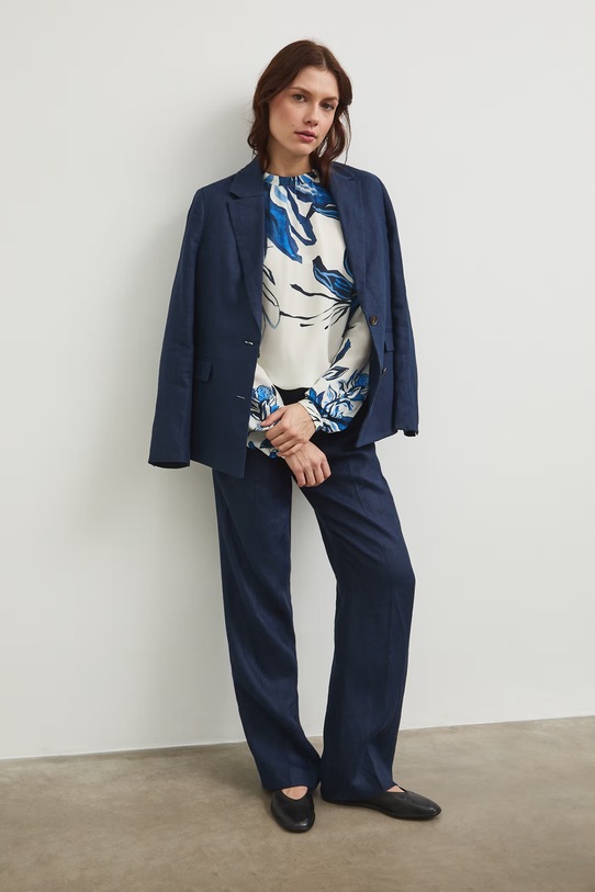 Medicine bluzka damska z wiskozy RS26-BDD804 beżowy RS26