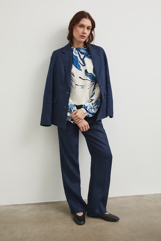 Medicine bluzka damska z wiskozy RS26-BDD804 beżowy RS26