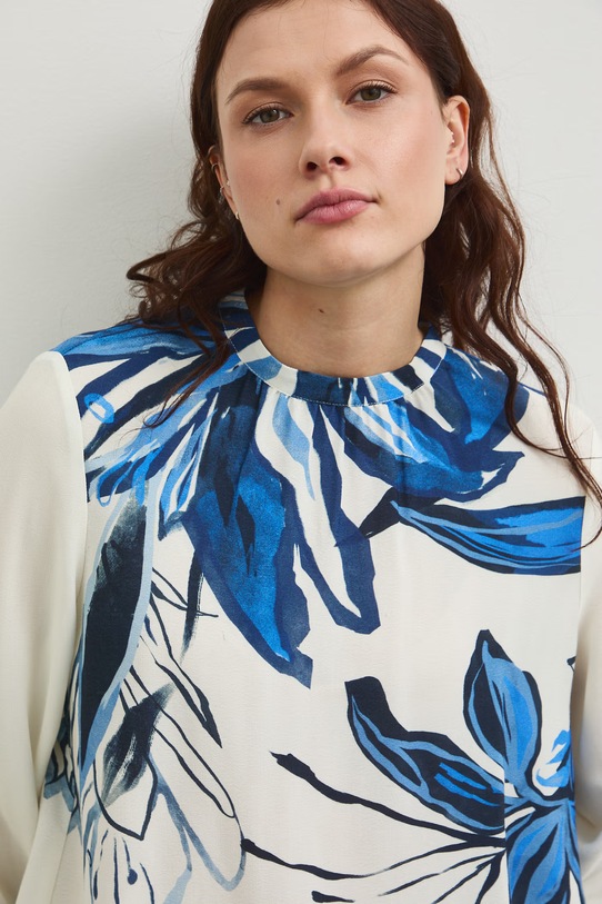 Medicine bluzka damska z wiskozy beżowy RS26-BDD804