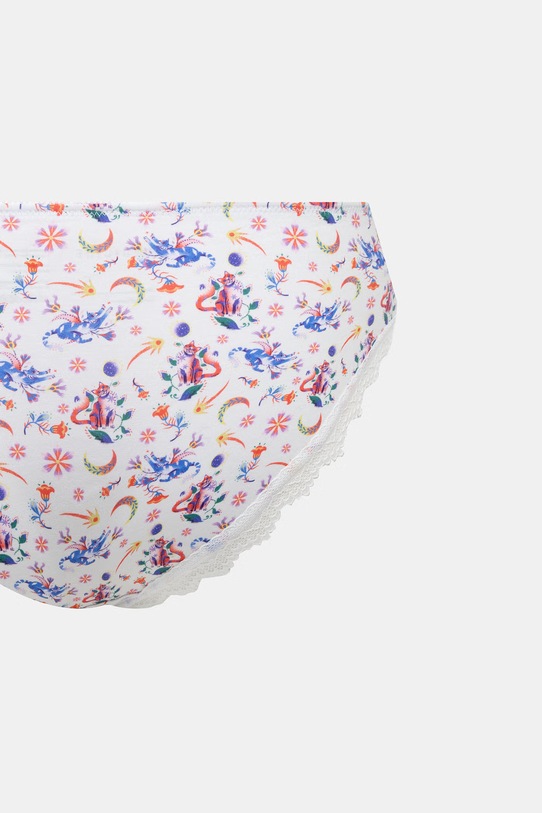 Figi damskie bawełniane z elastanem 2-pack multicolor RS26-BID702