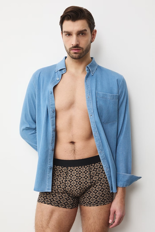 Medicine bokserki bawełniane 2-pack dzianina multicolor RS26-BIM100