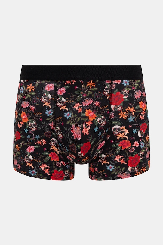 Odzież Bokserki bawełniane męskie z elastanem wzorzyste (2-pack) RS26-BIM400 multicolor