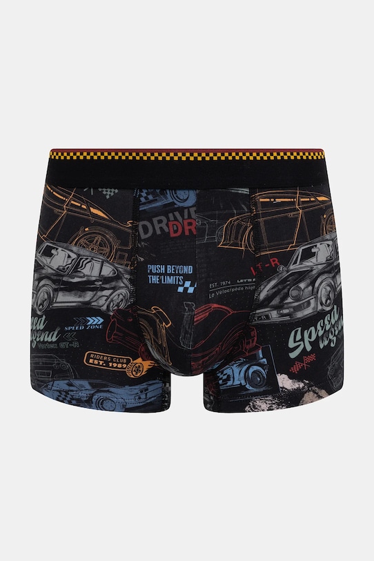 Odzież Bokserki bawełniane męskie z elastanem wzorzyste (2-pack) RS26-BIM401 multicolor