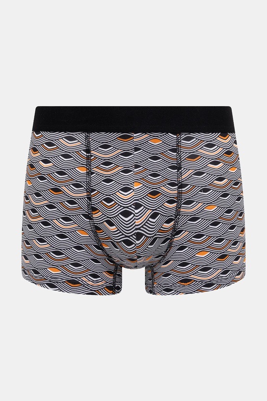 Bavlnené boxerky vzorované s elastanom (2-pack) viacfarebná RS26-BIM403