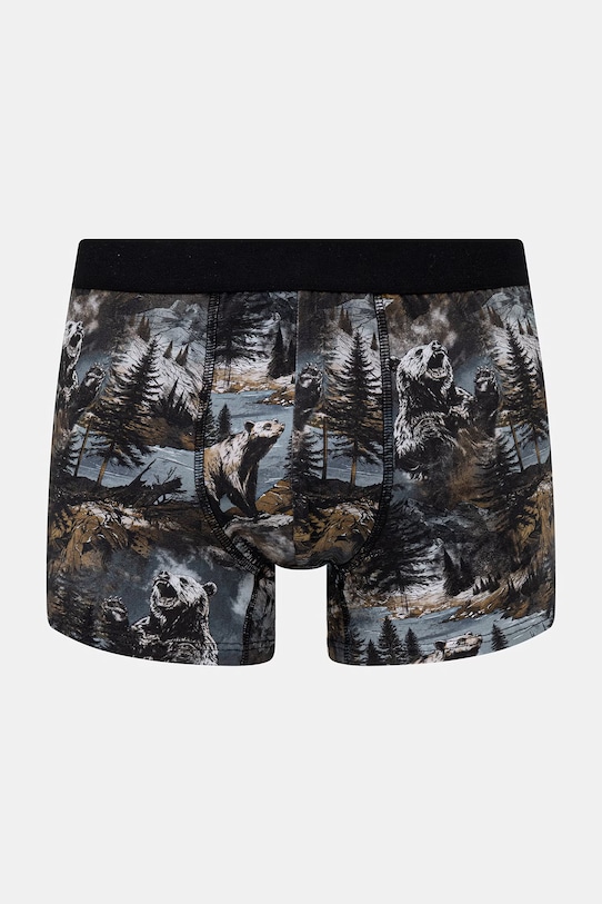 Medicine bokserki męskie bawełniane z elastanem 2-pack multicolor RS26-BIM501