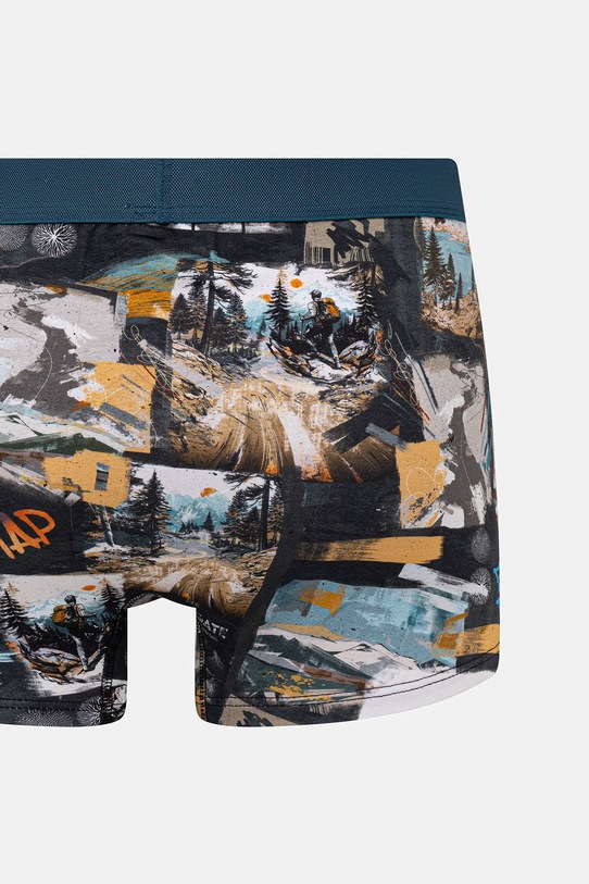 Medicine bokserki męskie bawełniane z elastanem 2-pack RS26-BIM501 multicolor