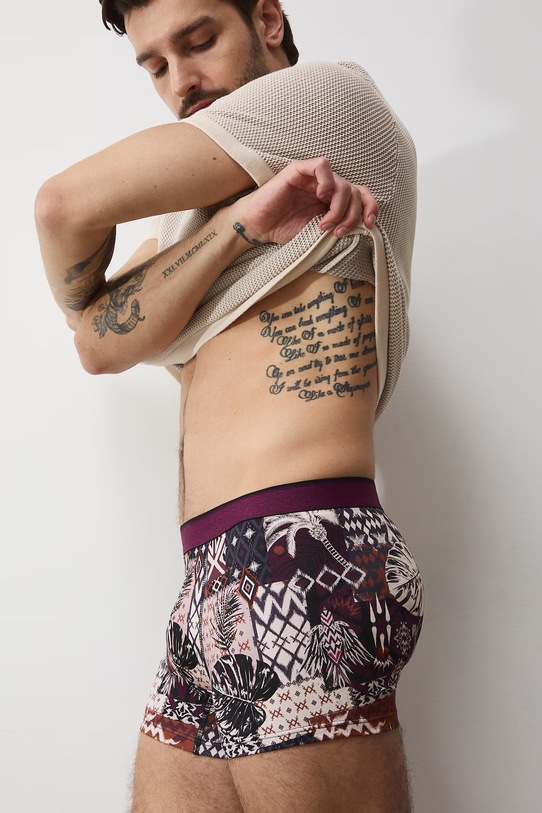 Medicine bokserki męskie bawełniane z elastanem 2-pack multicolor RS26-BIM508