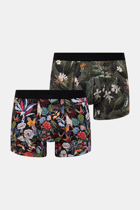 Medicine bokserki męskie bawełniane z elastanem 2-pack RS26-BIM510 multicolor RS26