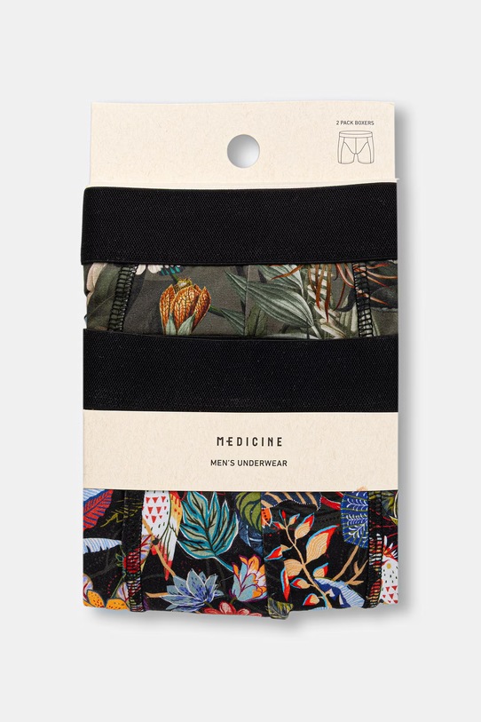 Medicine bokserki męskie bawełniane z elastanem 2-pack RS26-BIM510