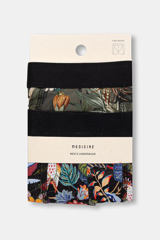 Bokserki męskie bawełniane z elastanem 2-pack RS26-BIM510