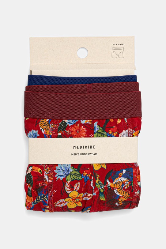 Bokserki męskie bawełniane z elastanem 2-pack RS26-BIM700