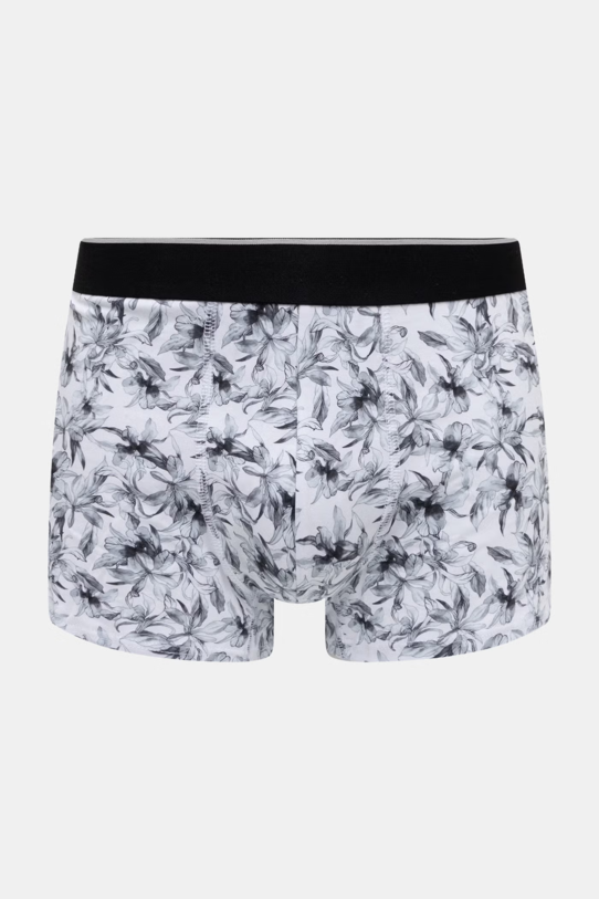 Bokserki męskie bawełniane z elastanem 2-pack RS26-BIM701 czarny RS26