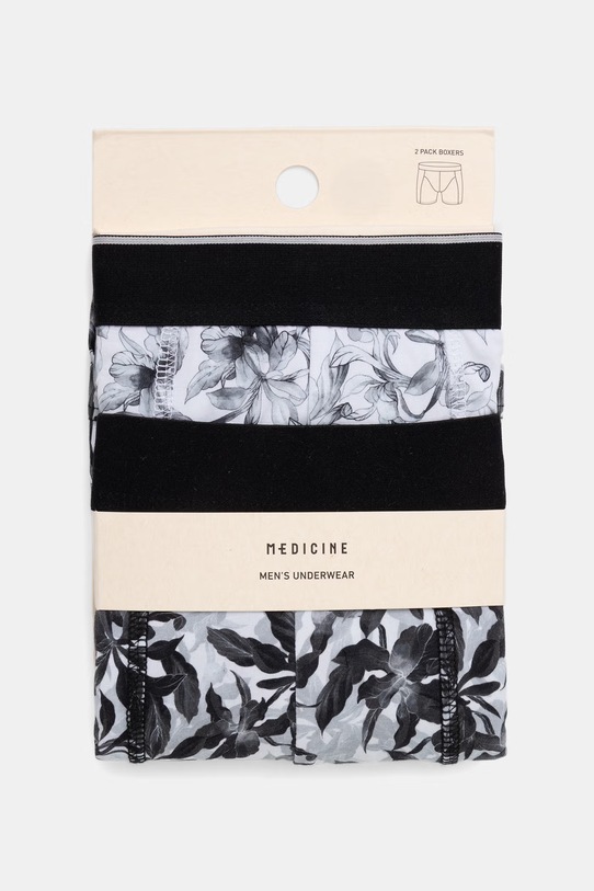 Bokserki męskie bawełniane z elastanem 2-pack RS26-BIM701