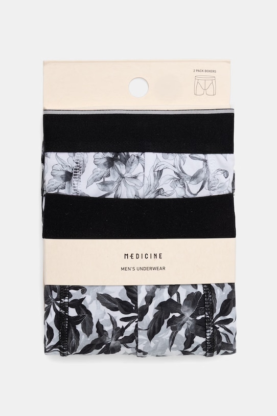 Bokserki męskie bawełniane z elastanem 2-pack RS26-BIM701