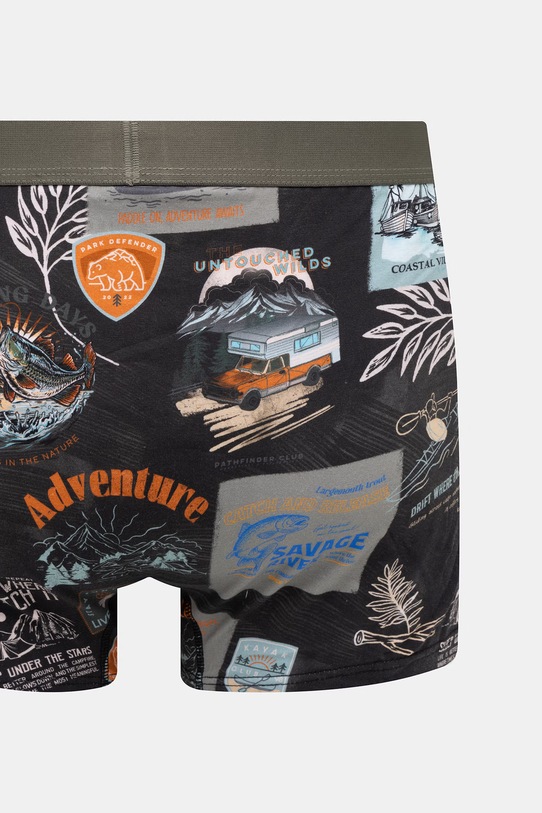 Bokserki męskie bawełniane z elastanem 2-pack multicolor RS26-BIM705