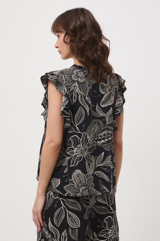 Odzież Medicine bluzka damska z wiskozy RS26-BKD071 czarny