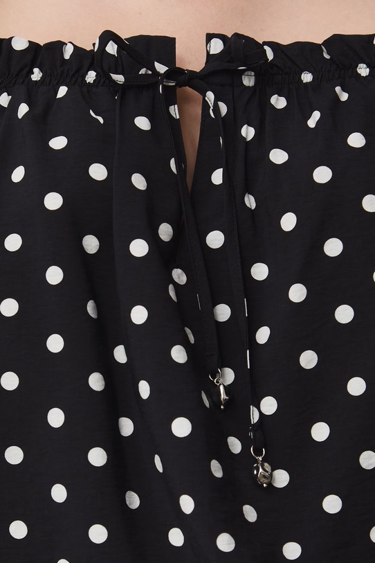 Medicine bluzka hiszpanka damska z wiskozą RS26-BKD072 czarny